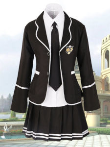 School Uniform Suit Preppy Style Junior and Senior High School Students JK Uniform Japan Sailor Suit British Style Suit K-style Spring & Fall Business Attire