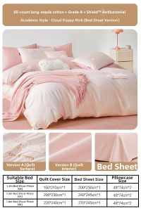 Mercury | Cotton Student Dormitory Bedding Set 60S Long Staple Cotton All Seasons