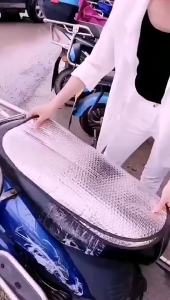 Tấm che nắng yên xe máy lót chống nắng nóng ghế ngồi xe máy tấm bạt che yên xe máy xe điện