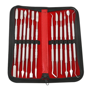 12Pcs Dual Head Wax Carving Tools Set for Ceramics DIY Wax and Clay Sculpting Stainless Steel Modeling Kit for Shaping