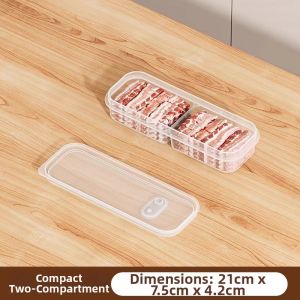 TAOKOU | Food Grade Refrigerator Organizer Freezer Storage Box