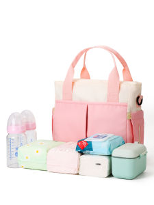 Mid-Point Bag Womens Oxford Cloth Mummy Bag Minimalist Easiest for Match Crossbody Bag Shoulder Handbag Portable Baby Diaper Bag