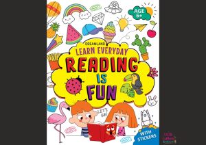 Age6 Reading Activity Book for kids with Stickers (Learn Everyday) หนังสือกิจกรรมเสริมพัฒนาการสำหรับเด็ก สมุดกิจกรรมเสริมทักษะการอ่านภาษาอังกฤษ