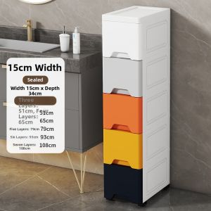 Slim Space Storage Drawer for Bathroom and Kitchen