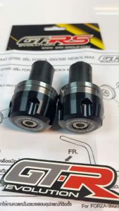 น็อตอุดปลายแฮนด์ GTRS ใส่ FORZA-300-350 XMAX-300 สีเทา น็อตปลายแฮนด์ ใช้ได้ทั่วไป 1 ชุด อุดปลายแฮนด์