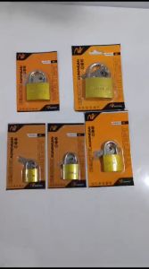 Gembok besi kuning 20mm 25mm 30mm 40mm 50mm l30 Gembok koper Gembok kuningan Gembok Pagar kunci loker original