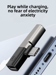 YUEHU | Type-C to 3.5mm Audio & Charging Adapter DAC Decoding Fast Charging