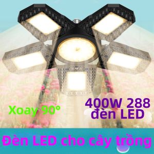 Bóng Đèn LED Trồng Cây Quang Phổ Toàn Phần E27 400W Đèn Trồng Cây Thủy Canh Đèn Chiếu Sáng Biến Dạng Cho Hộp Trồng Cây