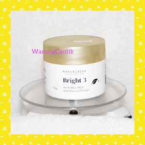 Naavagreen Bright 3 Day Cream 10 Gram oleh Dr Fredi Setyawan: Krim Pagi Siang Pencerah Glowing
