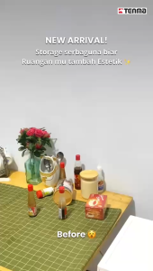 Tenma Storage Box Japan Quality Kotak Penyimpanan Storage and Cabinet Interior Iretoko