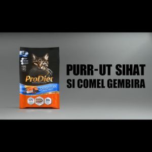 Prodiet Salmon Chicken Tuna Low Sodium Formula with Brown Rice Dry Cat Food 1.2KG