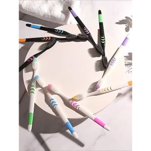 Bộ 10 bàn chải đánh an toàn - Bàn Chải Đánh Răng than tre hoạt tính Galit625