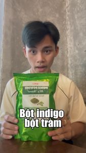 Bột lá chàm indigo nhuộm tóc Ấn Độ 200g