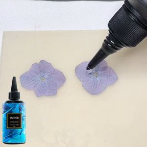 Ouhoe Resin Curing Glue Shadowless Glue Uv Acrylic Ceramic Adhesive Uv Curing Glue Resin For Diy Jewelry Making Craft Decoration