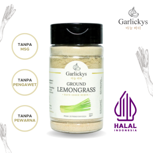 GARLICKYS Daun Sereh Serai Bubuk Wangi Segar Merah Lemongrass Powder