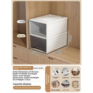 ZHIFAN | Transparent Drawer Storage Box for Clothes