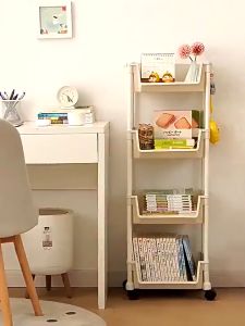 F&F:Barra Trolley rack /rak buku /troli /under table shelf /rak serbaguna/multipurpose rack