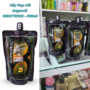 Hấp phục hồi Arganoil Collagen Complex BERDYWINS – 500 ml chính hãng.
