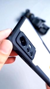 Promo Case Tecno Spark Go 2024 / Spark 20 / Spark 20C / Pova 5 / Pova 5 Pro / Pova 4 / Pova 4 Pro / Pova Neo 2 / Pova 3 + Holder Ring Premium Armor Fusion Shockproof Transparent