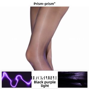 LimerenceM | Holographic 3D Seamless Shimmering Silky Glossy Tights