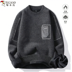 TUCANO | Warm Insulated Knitted Sweater Mens Crew Neck