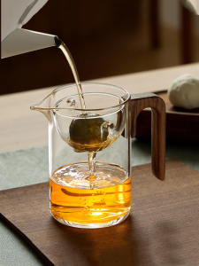 YIHUTEA | Thickened Citrus Tea Brewing Glass Teapot Separate Tea And Water Decanter