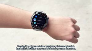 Đồng Hồ Thông Minh Sapphire GPS Dành Cho Nam Giới Chống Nước 50m Bộ Nhớ 4GB Máy Nghe Nhạc Video Vòng Đeo Tay Thông Minh Thể Thao Quân Sự Với Bản Đồ Ngoại Tuyến Theo Dõi Nhịp Tim & Giấc Ngủ