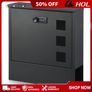 HOL Letter Mailbox Post Box with Waterproof and Lockable Box with European Type