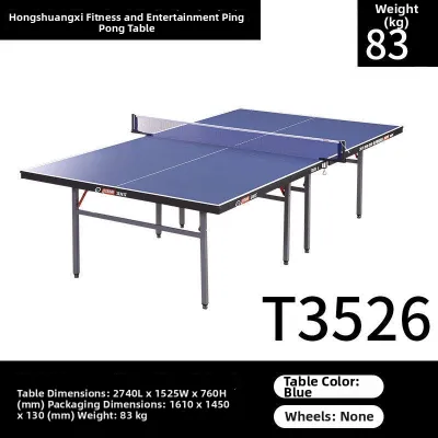 DHS | Folding Indoor Table Tennis Table Standard Size