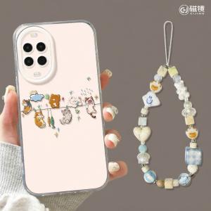 CIJING | Protective Shockproof Silicone Case Cartoon Transparent