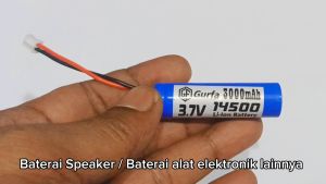 Baterai Speaker /Baterai Alat Elektronik Lainnya 14500 Soket PH 2.0 2Pin 3.7V - 3000mAh
