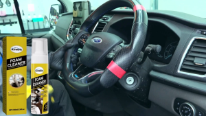 Rayhong Car interior foam cleaner for seats headliner leather and fabric – stain removal with no water needed