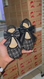 Sepatu balet anak perempuan terbaru kekinian viral 2024/Sepatu anak perempuan model balet brukat pita cantik elegan /sepatu flat anak perempuan umur 1-10 tahun gratis ongkir bayar cod