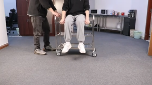 WEIAIBLD Restaurant carts Stainless steel three-tier service cart Suitable for hotels restaurants kitchens