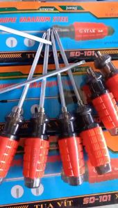 Tô vit 2 đầu dẹp và bake Tua vít có nam châm nhỏ gọn tiện lợi/trục vít tô vít ( Dài 26CM - 30CM)