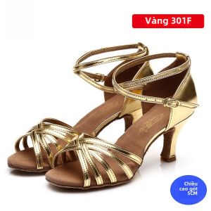 Giày Khiêu Vũ Latin Ba Lê Chuyên Nghiệp Cho Nữ Đế Mềm Gót Trung Bình Giày Khiêu Vũ Giày Thể Thao Đế Phẳng Thời Trang Thường Ngày