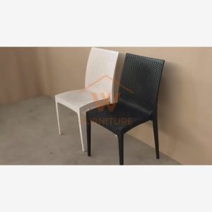 Wfurniture Premium Rattan PP Dining Chair Indoor Cafe Chair Outdoor Event Chair Kerusi Makan Mamak