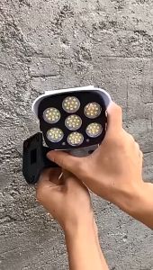 4Pcs Đèn led năng lượng mặt trời Giả Camera chống trộm cảm ứng 77 led