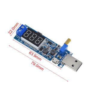 DC-DC 5V To 3.5V/ 9V/ 12V Micro USB Step UP / Down Power Supply Module Boost Buck Converter Adjustable Voltmeter Out DC 1.2V-24V