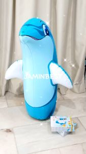Inflatable 3D Bop Bag Animal Toy Children Designs Boxing Punch Bag Internal Water Toys for boys Beg Budak Tumbuk Pukulan Hadiah present gift  for kids