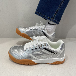 Spring Summer Lightweight Badminton Ping Pong Sports Shoes Womens Harajuku Style Student Party Anti-slip Training Running Shoes