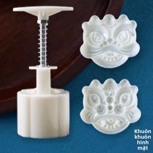 Bộ 2 Khuôn Dập Bánh Trung Thu Hình Rồng Và Ru Yi Khuôn Bánh Quy Tết Nguyên Đán Dụng Cụ Làm Bánh Fondant Thủ Công Dụng Cụ Nhà Bếp Cho Các Bữa Tiệc
