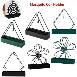 Mosquito Coil Holder Incense Holders Coil Incense Burner Frame Rack For Home Bedroom Patio Summer Mosquito Repellent Accessories