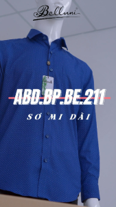 Áo sơ mi nam dài tay BELLUNI vải sợi tre - ABD.BPS.BE.211