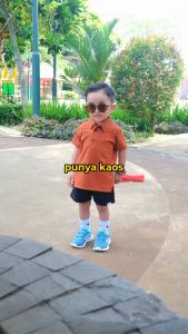 Polo Anak Kaos Kerah Berkerah Laki Laki Perempuan Usia 1 2 3 4 5 Tahun