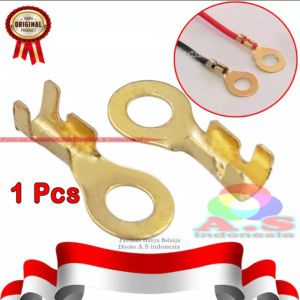 Skun Ring Bulat O Kecil | Sekun Skun Kabel Massa Body Motor/Mobil 6mm Kuningan