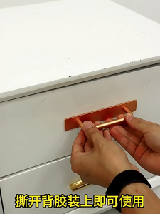【 In Stock 】Drill-free Aluminum Alloy Door Handles Suitable for Sliding Doors/Windows/Bedroom Doors/Cabinet Doors Door and Window Accessories