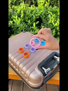 Cover Roda Koper Silicone 1 pcs / Protector Ring Karet Roda Koper / Luggage Troleey Wheel Cover / Pelindung Kursi Roda Silikon