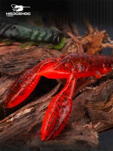 HEDGEHOG FORCES | Shrimp Shaped Soft Lure With Rattling Beads