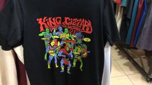 Kaos King Gizzard & T-shirt Bahan 100% Cotton